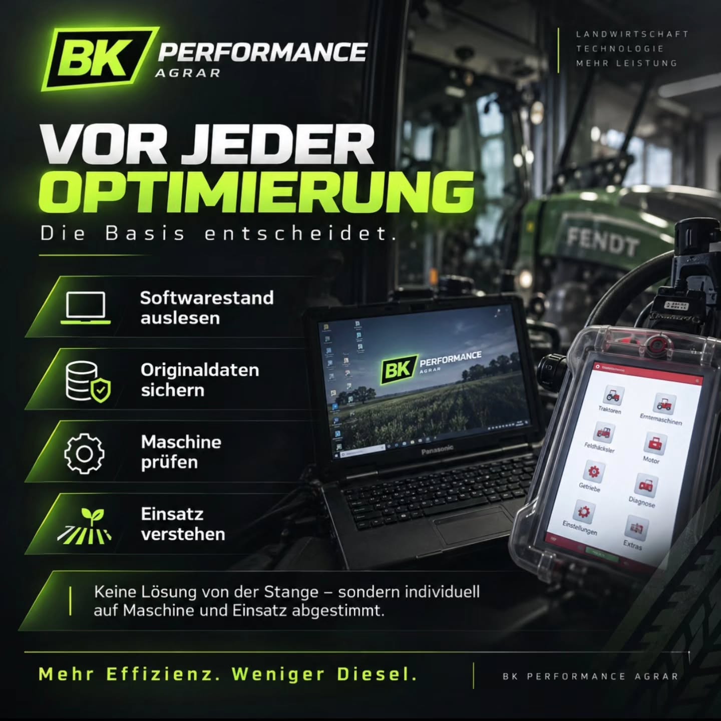 ⚙️ Bevor bei uns irgendwas optimiert wird, wird erstmal sauber gearbeitet. Keine schnelle Standarddatei. Kein blindes „mehr Leistung drauf“. Kein 08/15. Wir le…
